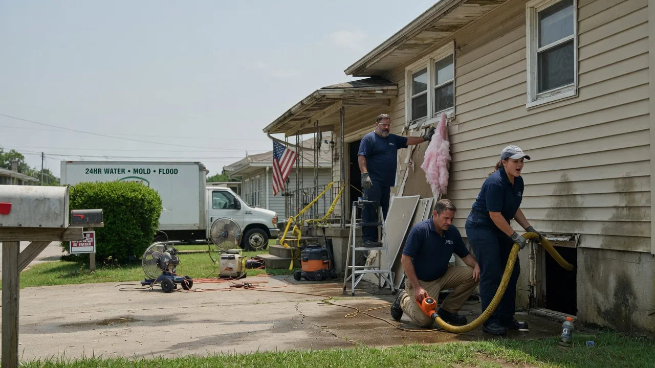 Water Damage Repair in Longbranch, WA near me